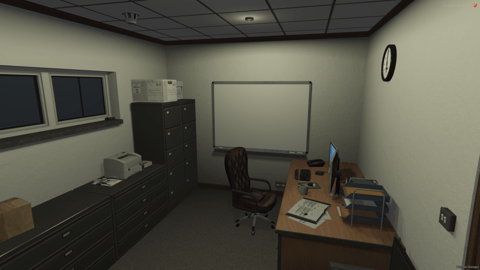 FIVEM Impound Lot | Secure Vehicle Impound MLO | Interior & Exterior | Offices & Reception | Secure Parking | Add-On | Optimized | Fivem Ready | High Quality — image 9