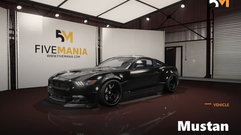 FIVEM Mustan | Realistic Sports Car [Unbadged] Add-On | Custom Body Kit | Tuning Parts | Add-On | Optimized | Fivem Ready | High Quality cover