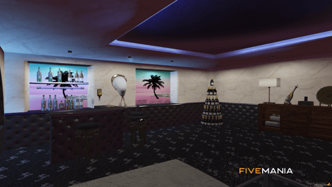 FIVEM Malibu Club | Vibrant Nightclub MLO | Interior & Exterior | DJ Booth | Bar Area | Neon Lighting | Add-On | Optimized | Fivem Ready | High Quality — image 13