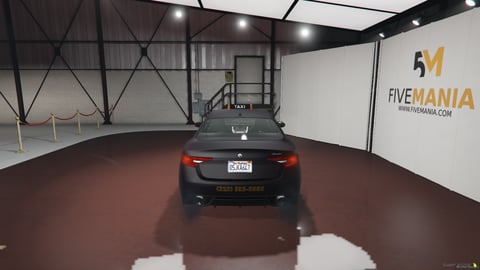 FIVEM Alfa Romeo Giulia | Realistic Taxi Sedan [Unbadged] Add-On | Custom Liveries | Working Lights | HQ Interior | Optimized | Fivem Ready | High Quality, image 6