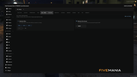 FIVEM Police Records Mdt | Comprehensive Police Records System | Evidence Tracking | Personnel Management | Custom Themes | Integrated Dispatch | Add-On | Optimized | Fivem Ready | High Quality, image 40