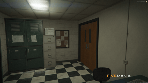 FIVEM Davis Sheriff Station | Detailed Police Station MLO | Interior & Exterior | Shooting Range | Jail Cells | Offices | Add-On | Optimized | Fivem Ready | High Quality — image 37