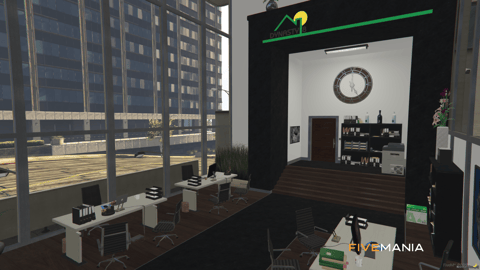 FIVEM Dynasty | Modern Office MLO | Interior & Exterior | Reception Area | Private Offices | Add-On | Optimized | Fivem Ready | High Quality — image 5