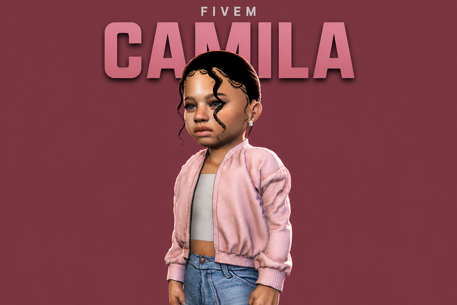Camila | Female Ped | Multiple Outfits | Optimized & Fivem Ready [Add-On]
