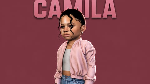 Camila | Female Ped | Multiple Outfits | Optimized & Fivem Ready [Add-On] cover