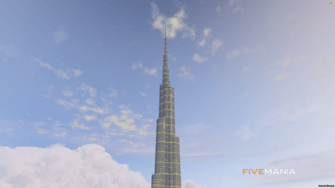 FIVEM Burj Khalifa | Iconic Skyscraper MLO | Multiple Interiors & Businesses | Luxury Apartments | Exterior & Interior | Add-On | Optimized | Fivem Ready | High Quality — image 6