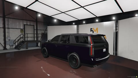 FIVEM Cadillac Escalade (5th Gen) | Lore Friendly Luxury SUV | Interior & Exterior | Custom Wheels | Add-On | Optimized | Fivem Ready | High Quality, image 8