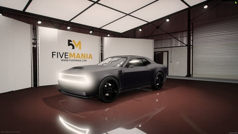 FIVEM 24demv1 | Realistic Sports Car [Unbadged] Add-On | Working Lights | Interior & Exterior | Optimized | Fivem Ready | High Quality — image 3