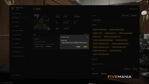FIVEM Doj Job & Mdt System | Comprehensive Justice System | Job Management | MDT Interface | Locker & Wardrobe Systems | Reports | Add-On | Optimized | Fivem Ready | High Quality, image 10