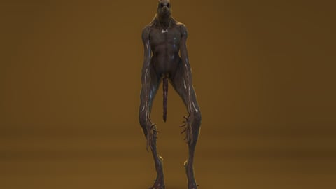 Xenon | FiveM Male Ped | Alien Creature | Optimized & Fivem Ready [Add-On], image 5