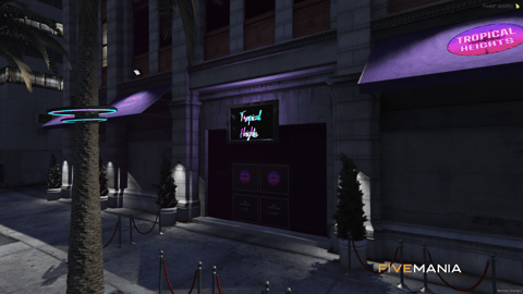 FIVEM Tropical Heights Nightclub | Vibrant Nightclub MLO | Interior & Exterior | Rooftop Pool | Custom Lighting | Add-On | Optimized | Fivem Ready | High Quality — image 2