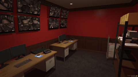 FIVEM Chinese Casino | Grand Casino Interior | Interior & Exterior | Security Room | Office | Add-On | Optimized | Fivem Ready | High Quality — image 38