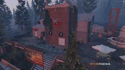 FIVEM Paleto Bar | Rustic Forest Bar MLO | Interior & Exterior | Custom Props | Add-On | Optimized | Fivem Ready | High Quality — image 4
