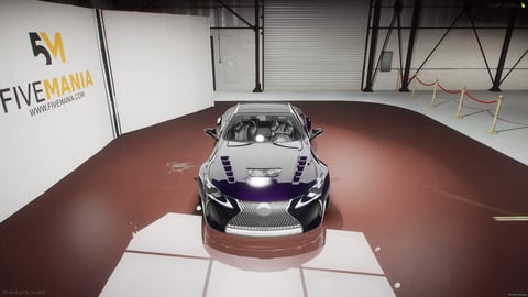 FIVEM Lc500 | Realistic Sports Car [Unbadged] Add-On | Interior & Exterior | Custom Wheels | Working Lights | Optimized | Fivem Ready | High Quality — image 5