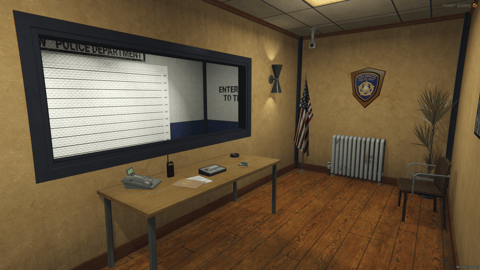 FIVEM Mrpd V2 | Enhanced Police Station MLO | Interior & Exterior | Offices & Interrogation Rooms | Optimized | Add-On | Fivem Ready | High Quality — image 33