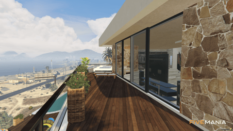 FIVEM Desert Mansion | Luxury Modern Estate | Interior & Exterior | Rooftop Patio | Outdoor Bar | Add-On | Optimized | Fivem Ready | High Quality — image 34
