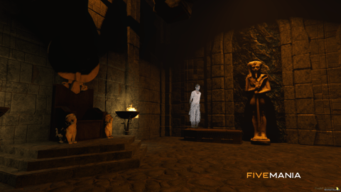 FIVEM Pharaoh Cafe | Egyptian Themed Cafe MLO | Interior & Exterior | Custom Props | Add-On | Optimized | Fivem Ready | High Quality — image 19