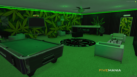 FiveM Weed Land Coffee Shop | Modern Dispensary MLO, image 8