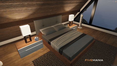FIVEM Lake House | Modern Lake House MLO | Interior & Exterior | Helipad | Solar Panels | Deck | Add-On | Optimized | Fivem Ready | High Quality — image 8