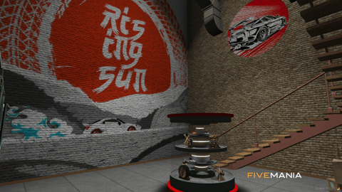 FIVEM Risingsun Mechanic Shop | Custom Mechanic Shop MLO | Interior & Exterior | Repair Bays | Add-On | Optimized | Fivem Ready | High Quality — image 22