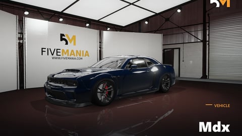 FIVEM Mdx | Realistic Sports Car [Badged] Add-On | Optimized | Fivem Ready | High Quality cover