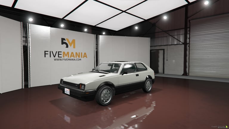 FIVEM Honda Prelude (1st Gen), Realistic Classic Hatchback [Unba…