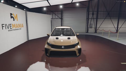 FIVEM Futors1 | Compact Sports Hatchback Add-On | Interior & Exterior | Working Lights | Custom Wheels | Optimized | Fivem Ready | High Quality, image 4
