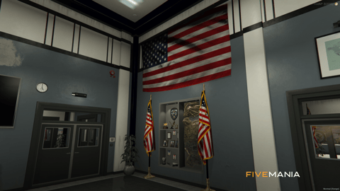 FIVEM Mission Row Pd | Detailed Police Station MLO | Interior & Exterior | Custom Props | Lore Friendly | Add-On | Optimized | Fivem Ready | High Quality — image 8