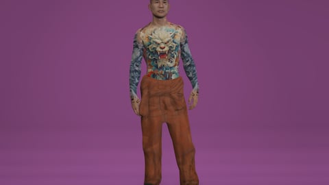 Pris Jap | Custom Character | Multiple Outfits | Optimized & Fivem Ready [Add-On] — image 6