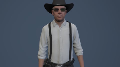 Crane | Male Ped | Multiple Outfits | Optimized & Fivem Ready [Add-On] — image 5