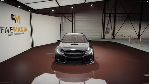 FIVEM Honda Civic Type R | Realistic Sports Car [Badged] Add-On | Interior & Exterior | Custom Rims | Working Lights | Optimized | Fivem Ready | High Quality — image 4