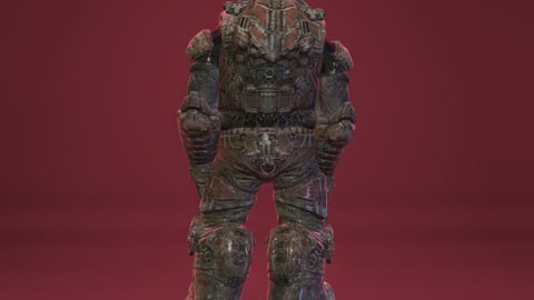Locustboomer | FiveM Male Ped | Armored Monster | Multiple Outfits | Optimized & Fivem Ready [Add-On], image 7