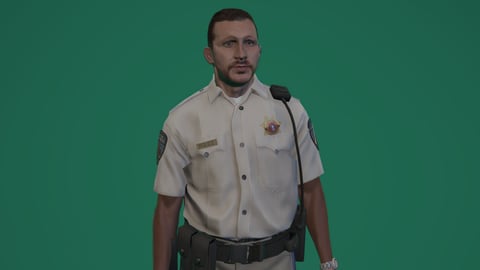 Eli Cop | Male Ped | Multiple Outfits | Optimized & Fivem Ready [Add-On] — image 5