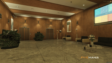 FIVEM Hotel 430 | Luxury Modern Hotel MLO | Interior & Exterior | Lobby & Suites | Kitchen & Living Areas | Add-On | Optimized | Fivem Ready | High Quality — image 9
