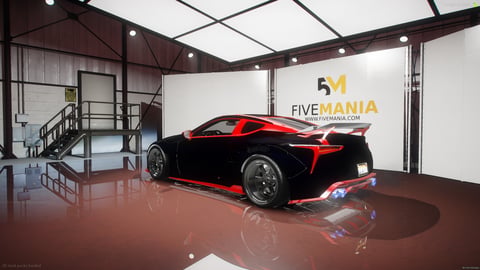 FIVEM Lexus LC 500 | Realistic Sports Car [Badged] Add-On | Custom Rims | Interior & Exterior | Optimized | Fivem Ready | High Quality — image 8