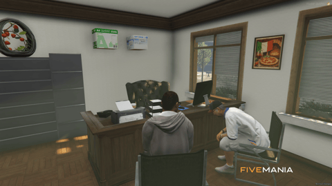 FIVEM The Italian Pizza Restaurant | Authentic Dining MLO | Interior & Exterior | Detailed Bar | Kitchen & Storage | Add-On | Optimized | Fivem Ready | High Quality — image 14