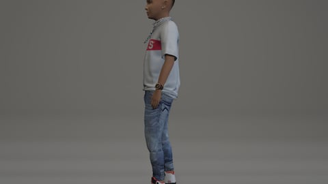 Kai | Male Teen Ped | Multiple Outfits | Optimized & Fivem Ready [Add-On] — image 9