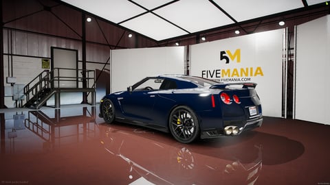 FIVEM Nissan GTR | Realistic Sports Car [Badged] Add-On | Optimized | Fivem Ready | High Quality | Liveries — image 8
