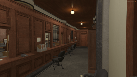 FIVEM Pacific Bank | Grand Bank MLO | Interior & Exterior | Vault & Offices | Add-On | Optimized | Fivem Ready | High Quality — image 15