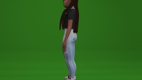 Quinn | Female Ped | Multiple Outfits | Optimized & Fivem Ready [Add-On] — image 9