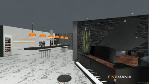 FIVEM Vinewood Mansion | Luxury Modern Estate | Interior & Exterior | Pool & Basketball Court | Add-On | Optimized | Fivem Ready | High Quality — image 7
