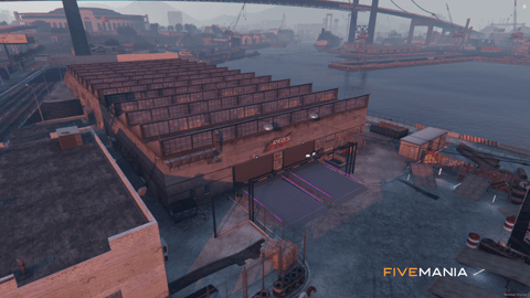 FIVEM Reds Tunndershop | Custom Mechanic Shop MLO | Interior & Exterior | Modern Design | Neon Lighting | Lounge & Arcade | Add-On | Optimized | Fivem Ready | High Quality — image 2