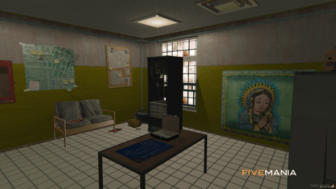 FIVEM Vagos Hideout | Custom Gang Hideout MLO | Interior & Exterior | Custom Props | Lore Friendly Graffiti | Add-On | Optimized | Fivem Ready | High Quality — image 8