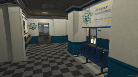 FIVEM Sahp Department | San Andreas Highway Patrol MLO | Interior & Exterior | Add-On | Optimized | Fivem Ready | High Quality — image 16