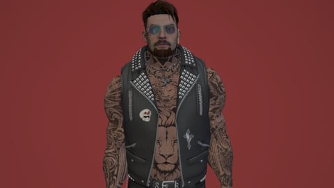 Rudolf | Male Ped | Multiple Outfits | Optimized & Fivem Ready [Add-On] — image 5