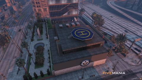 FIVEM Mission Row Police Department V3 | Comprehensive Police Station MLO | Interior & Exterior | Helipad | Multiple Offices | Add-On | Optimized | Fivem Ready | High Quality — image 35