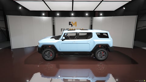 FIVEM GMC Hummer EV SUV | Lore Friendly Electric SUV Add-On | Interior & Exterior | Working Lights | Off-Road Ready | Optimized | Fivem Ready | High Quality, image 6
