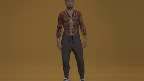 Jiwon | Male Ped | Multiple Outfits | Optimized & Fivem Ready [Add-On] — image 6