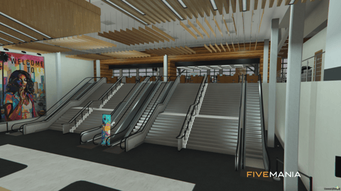 FIVEM Isia Airport | Custom International Airport MLO | Interior & Exterior | Shops & Lounges | Add-On | Optimized | Fivem Ready | High Quality — image 14