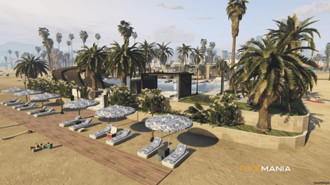 FIVEM Luma Beach Club | Exclusive Coastal Retreat MLO | Pool & Bar | Lounge Areas | Custom Props | Add-On | Optimized | Fivem Ready | High Quality — image 2